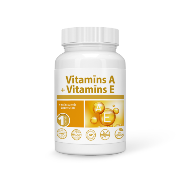 VITAMĪNS A + VITAMĪNS E