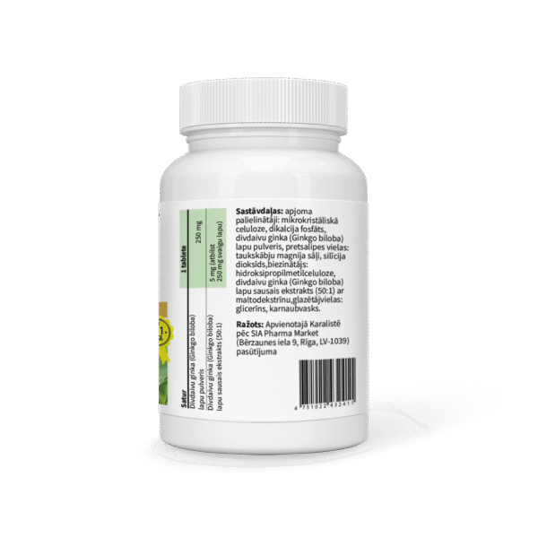 GINKGO BILOBA 500 MG - Image 3