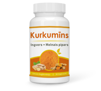 KURKUMĪNS+INGVERS+MELNAIS PIPARS