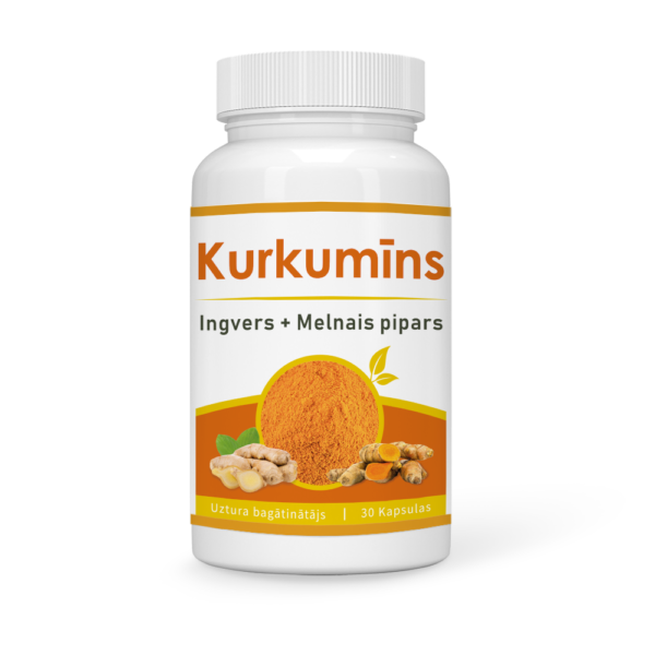 KURKUMĪNS+INGVERS+MELNAIS PIPARS