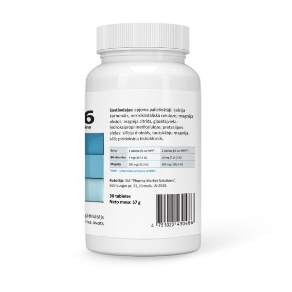 MAGNIJS + VITAMĪNS B6 - Image 3