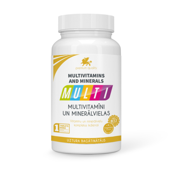 MULTIVITAMĪNI UN MINERĀLVIELAS