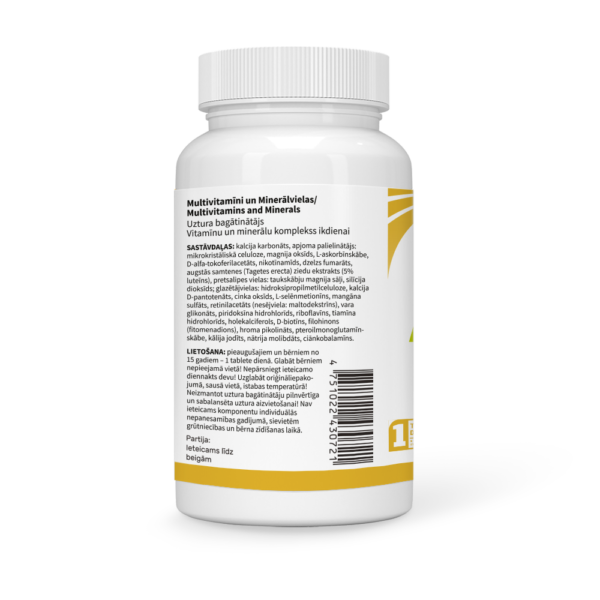 MULTIVITAMĪNI UN MINERĀLVIELAS - Image 2