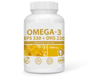 OMEGA-3 ZIVJU EĻĻA 1000MG 330EPS & 220DHS