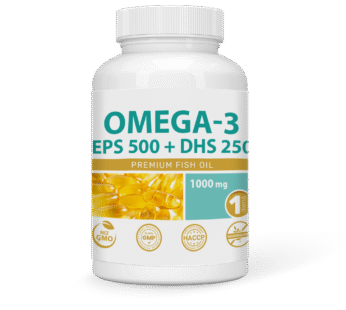 OMEGA-3 ZIVJU EĻĻA 1000MG 500EPS & 250DHS