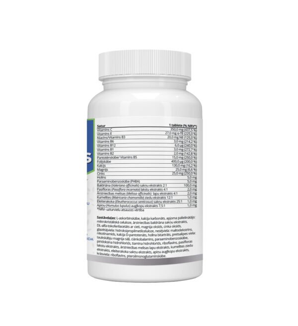 FORMULA ANTI-STRESS  tabletes - Image 3