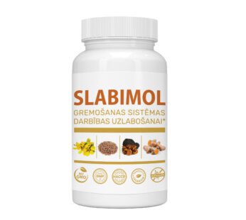 SLABIMOL tabletes (gremošanas sistēmas darbības uzlabošanai)