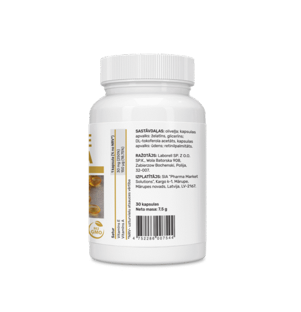 VITAMIN E+VITAMIN A , softgel capsules - Image 3