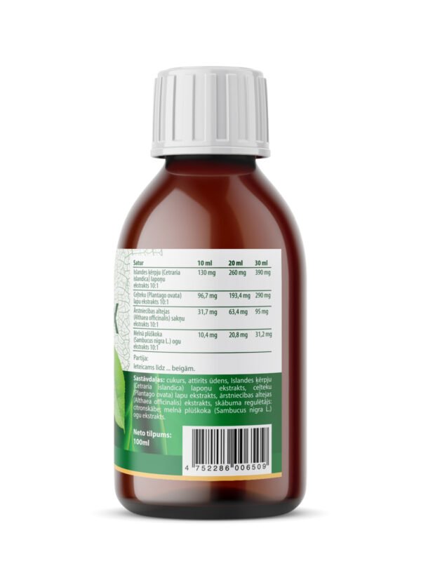 BRONELIX, Herb’s, syrup, 100 ml - Image 3