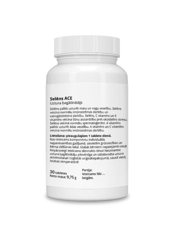 Selenium ACE, tablets - Image 3
