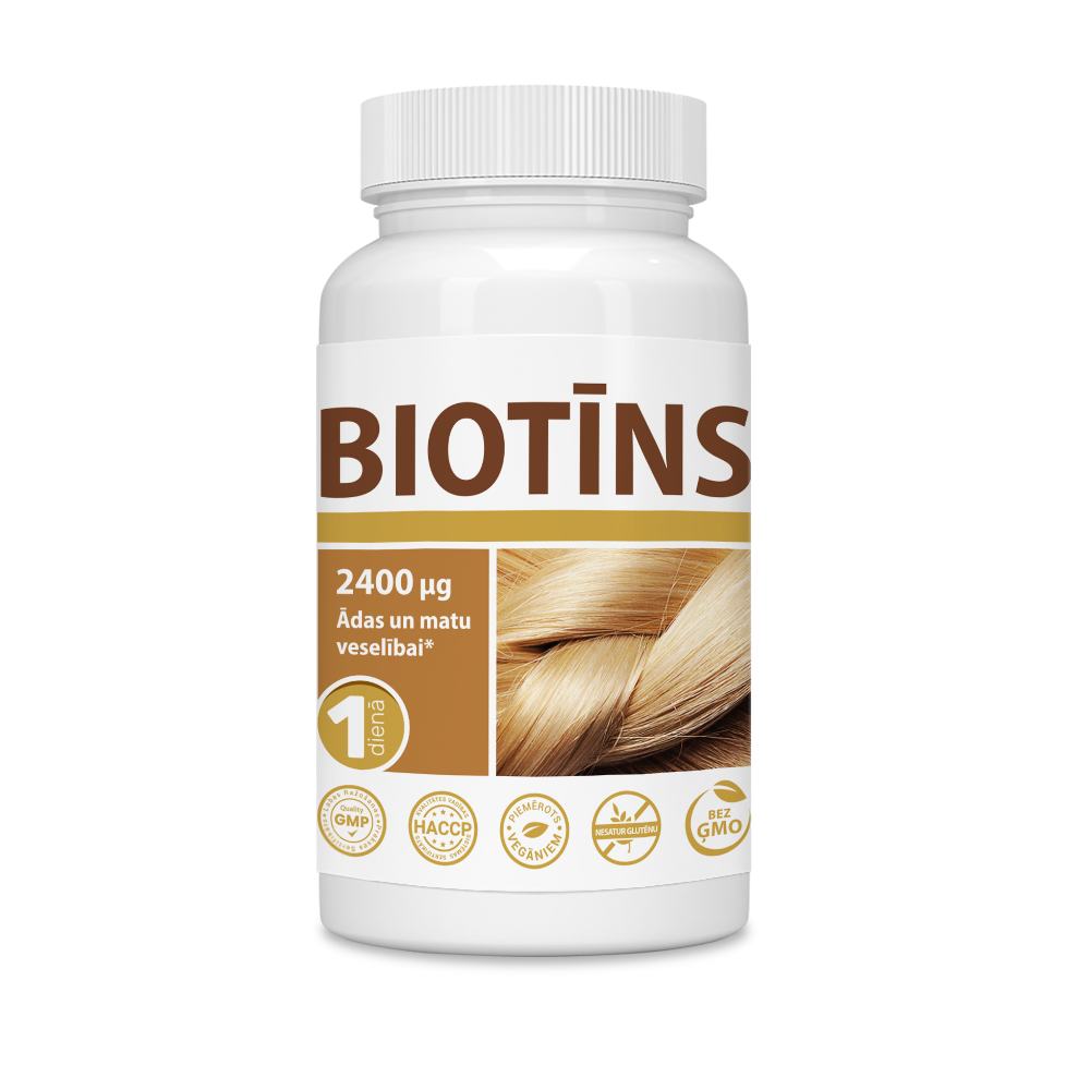 BIOTĪNS 2400µg/BIOTIN 2400µg