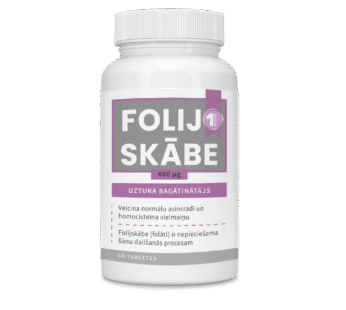 Folijskābe 400 µg , tabletes
