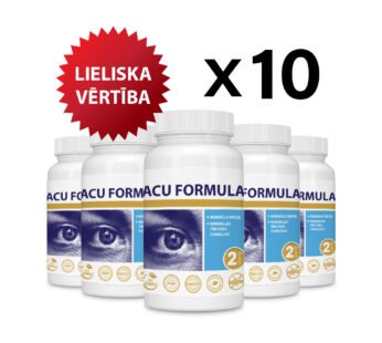 10 gab. komplekts — ACU FORMULA/EYES FORMULA tabletes