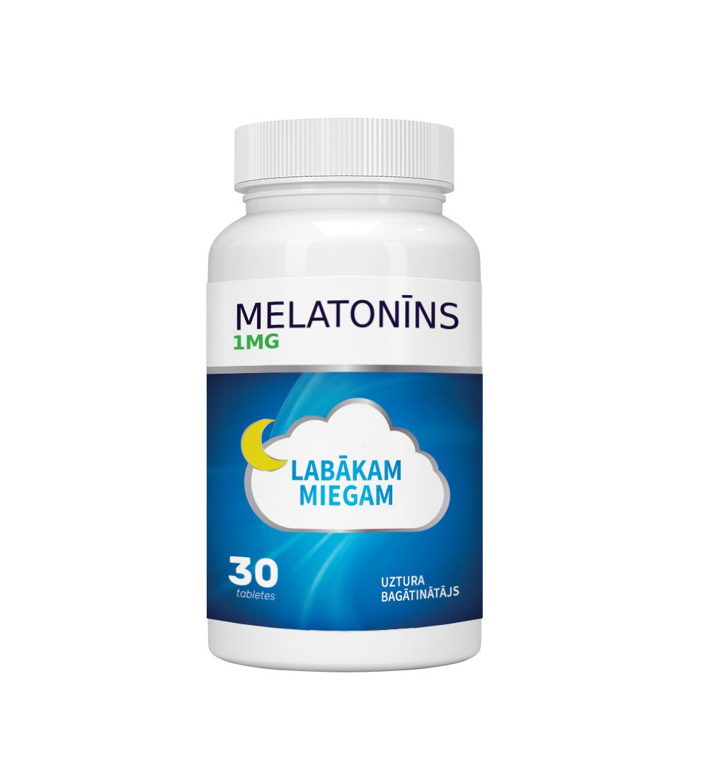 MELATONĪNS 1 mg , tabletes