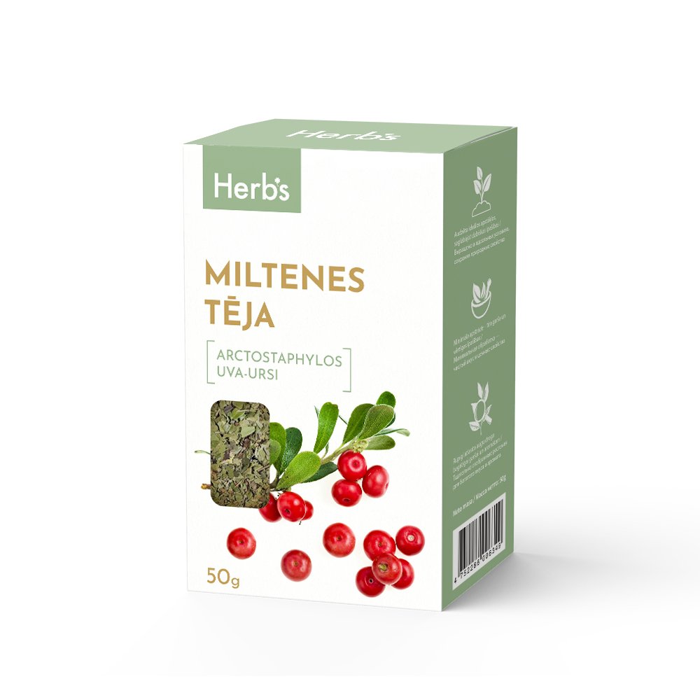 MILTENES (Arctostaphylos uva-ursi) tēja 50g